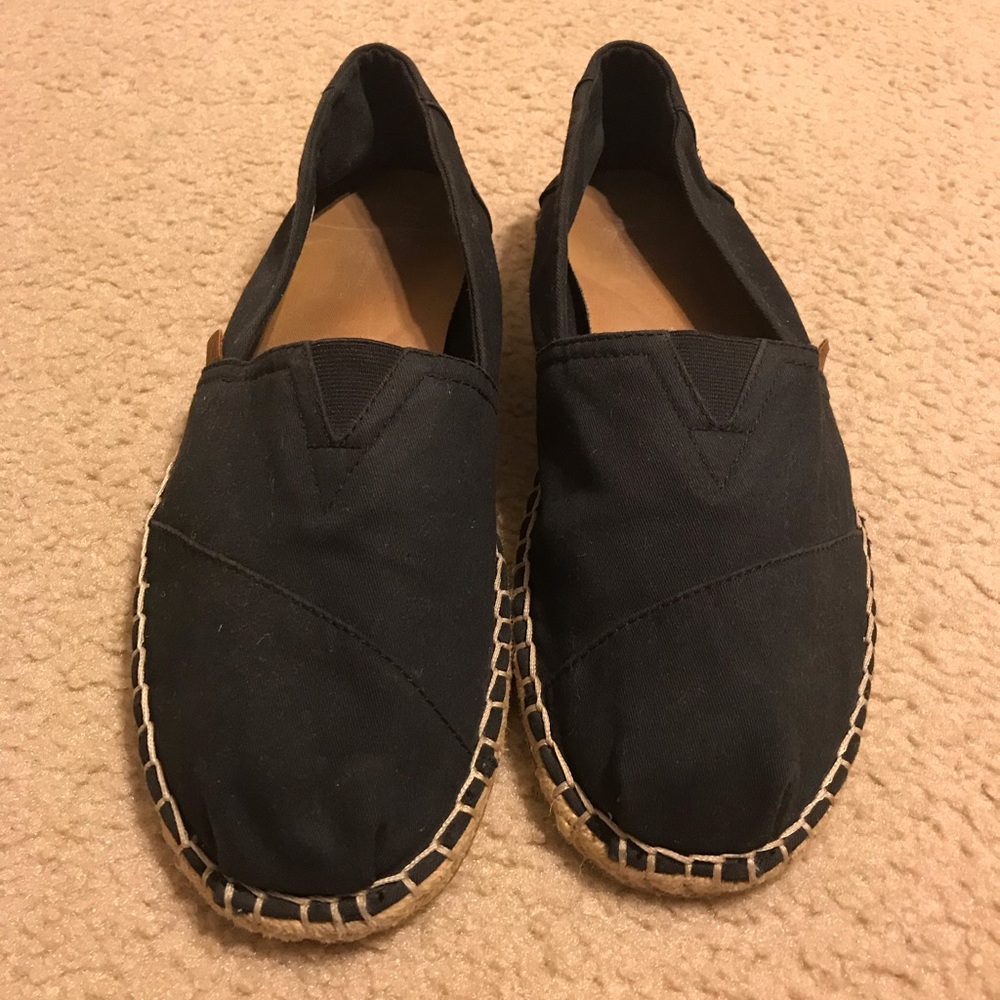Toms size 11 black